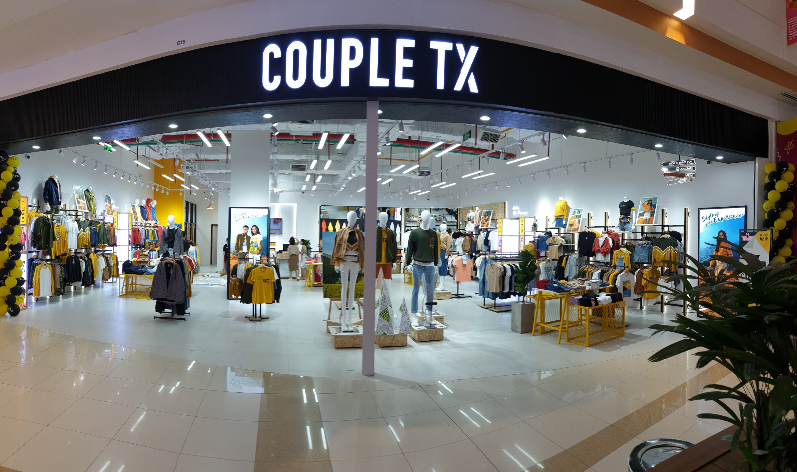Cửa hàng Couple tx tại Aeon Mall Bình Dương