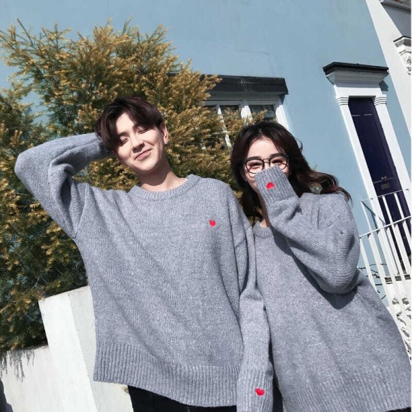 [HÀNG ORDER] Áo đôi len cả nam và nữ phong cách Hàn Quốc