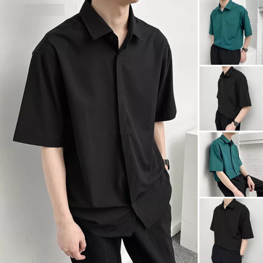 Shop bán áo sơ mi nam đen dài tay sọc chỉ chất lượng giá rẻ tại TpHCM  DOJEANNAM